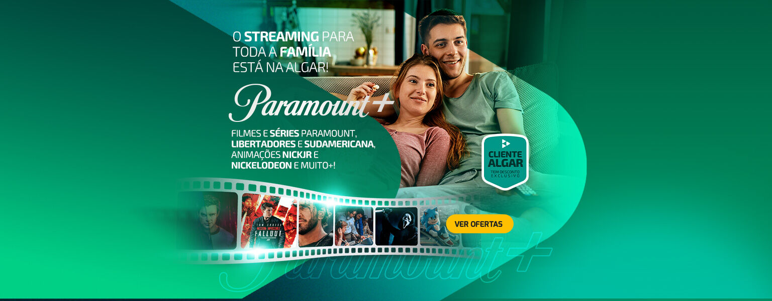 Paramount: Do escurinho do cinema, direto para sua casa. Explore o catálogo diversificado do Paramount+ e escolha o plano que melhor atende às suas necessidades de streaming! Quero saber mais.