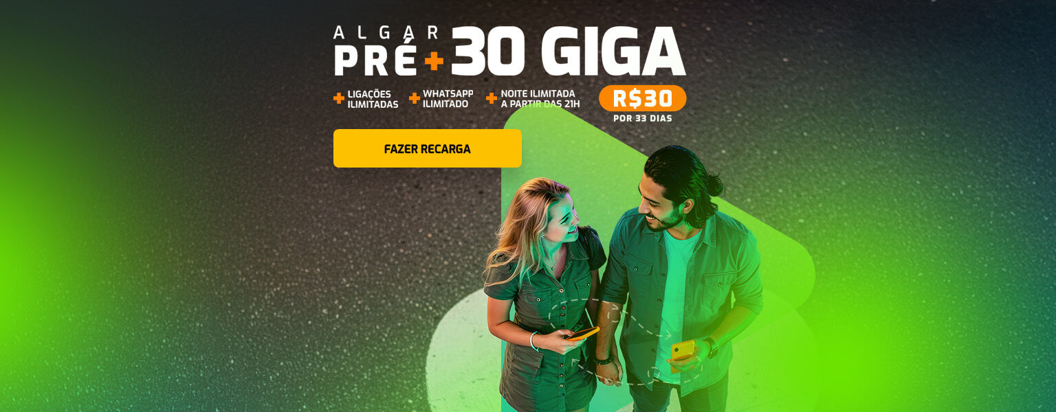 30 Gigas por R$ 30,00